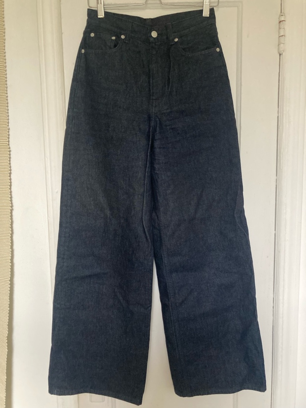 COS Dial Dark Indigo Wide-Leg Denim Jeans